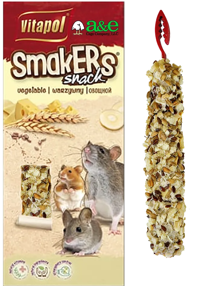 A&E Smakers Cheese Rodent Stick Treat 3.17 oz. (2 Pack)