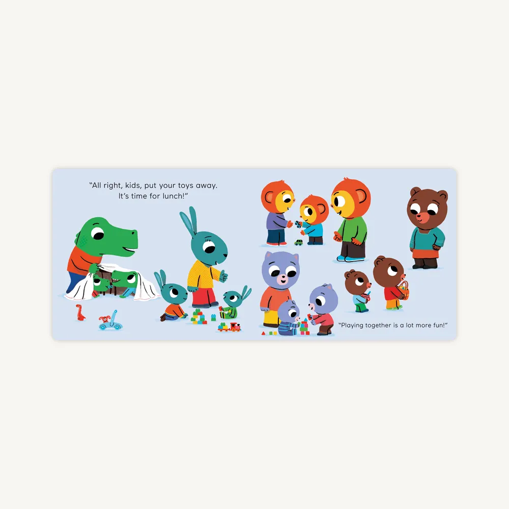 Brothers and Sisters Pull and Play Interactive Board Book