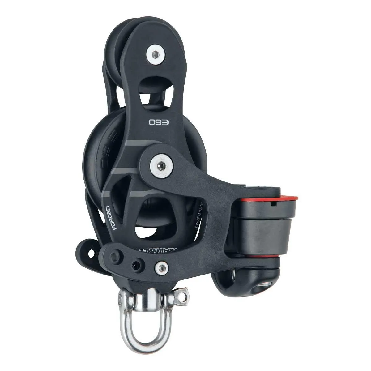 Harken 60mm Element Fiddle Block With 150 Cam Cleat - 6265