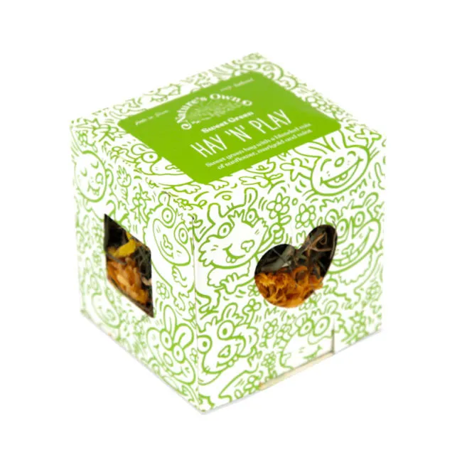 Hay N Play Cube - Sweet Green