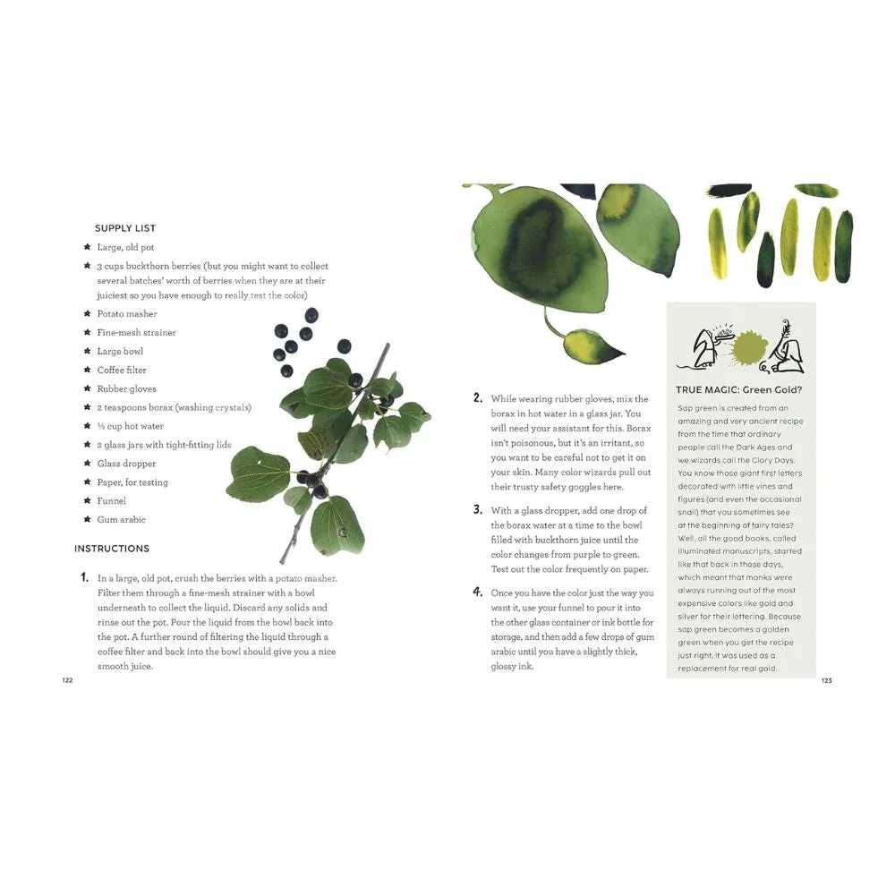 How to Be a Color Wizard: Forage and Experiment with Natural Art Making