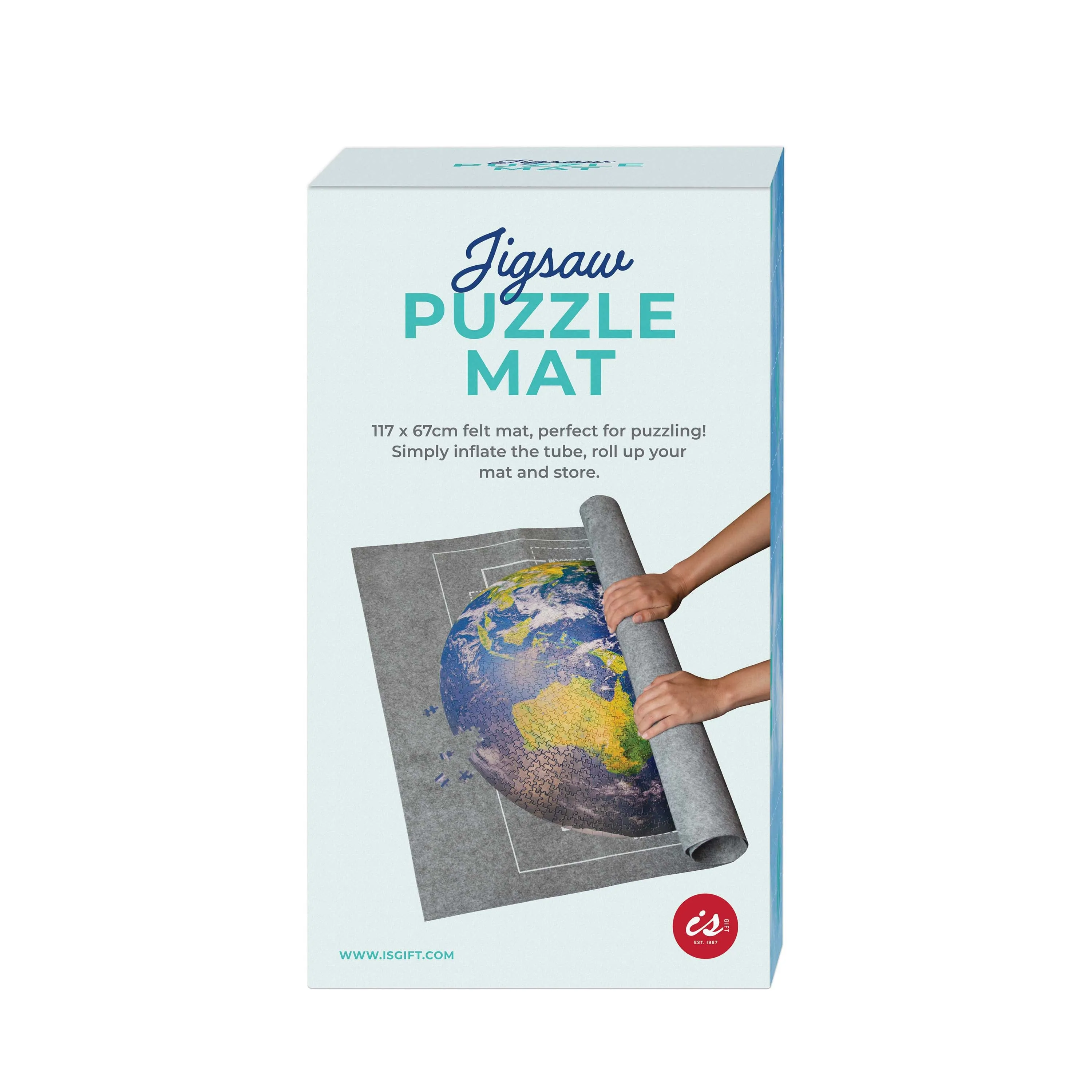 IS Gift Jigsaw Puzzle Mat - Grey