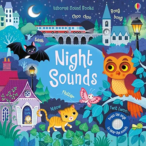 Night Sounds - Board Book by Usborne Books