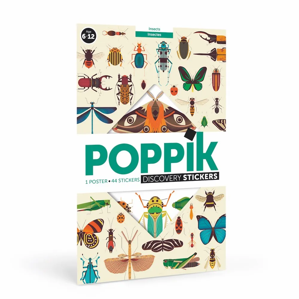 Poppik Discovery Poster Insects