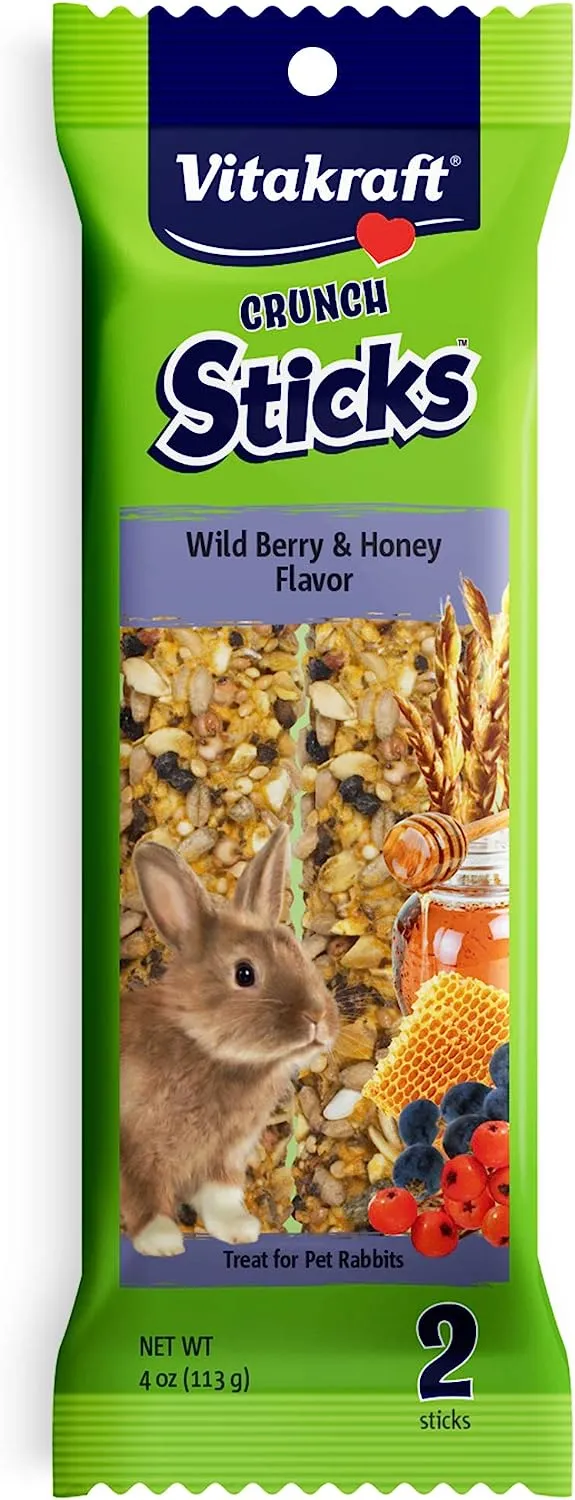 Vitakraft Crunch Sticks Wild Berry & Honey Flavor Sticks 113g